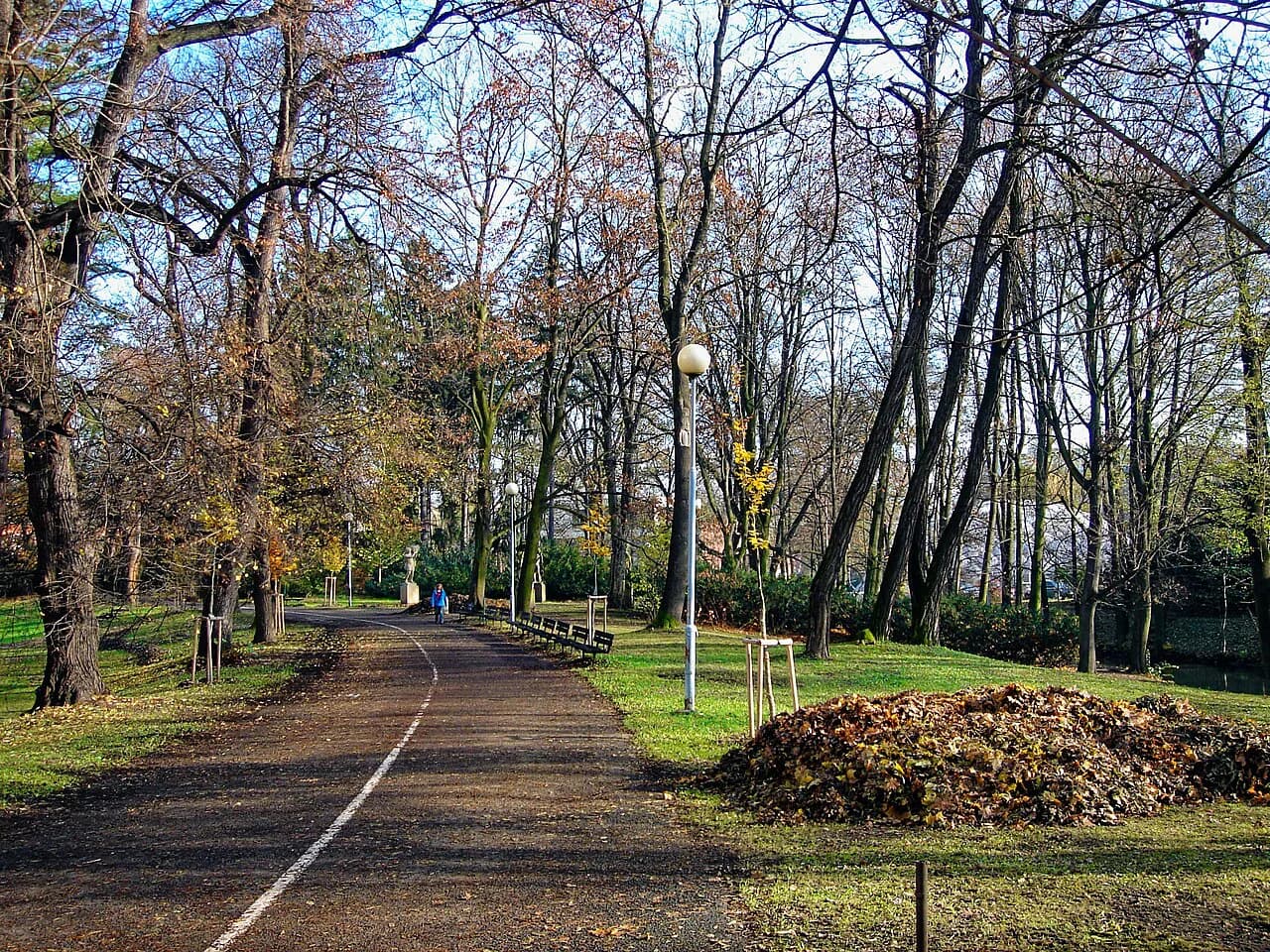 Bezručovy Sady, Olomouc: The Park Below the City Walls