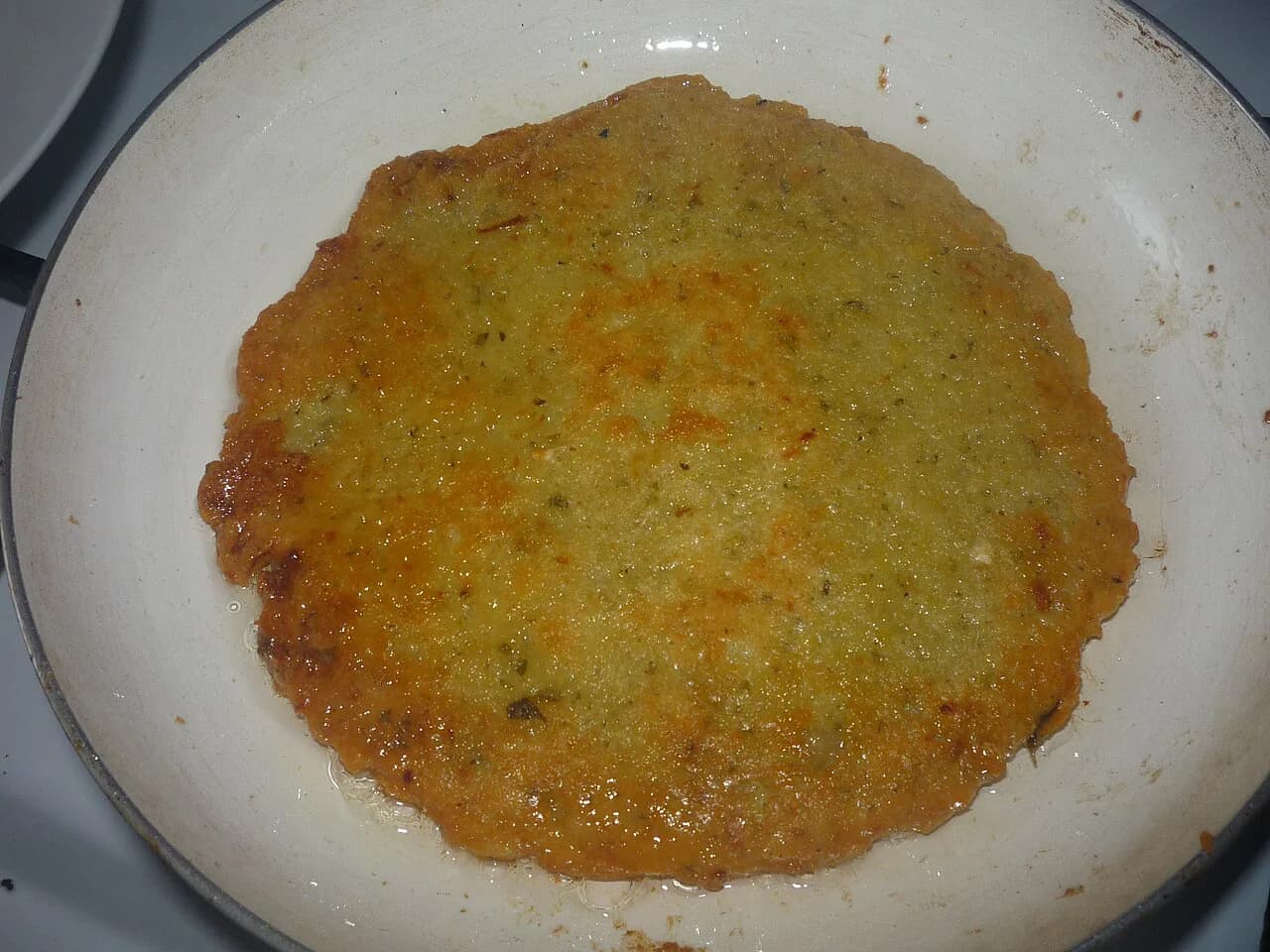 Bramboráky: Czech Potato Pancakes, Garlic and Marjoram