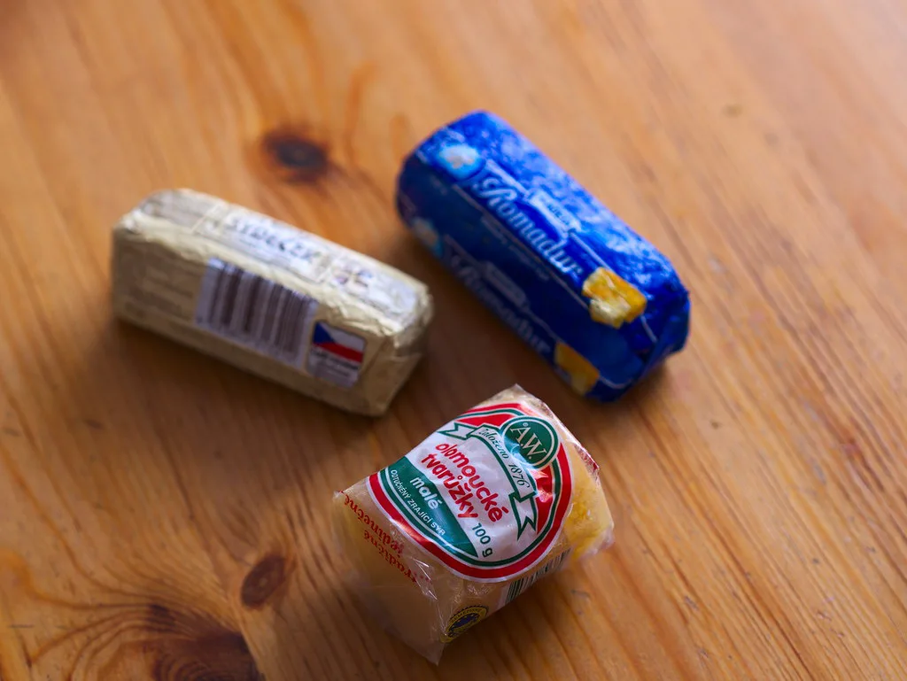 Czech Cheese: Smažený Sýr, Hermelín and Olomoucké Tvarůžky