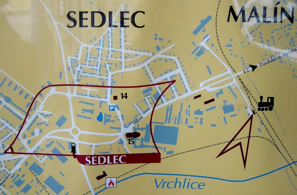 Kutná Hora Map: Sedlec, the Old Town and How the Two Connect