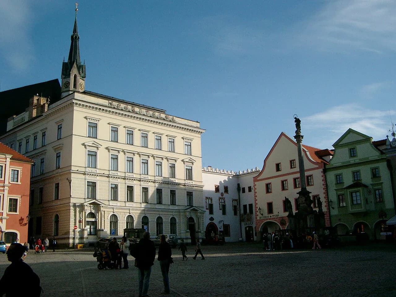 Náměstí Svornosti: Český Krumlov's Old Town Square