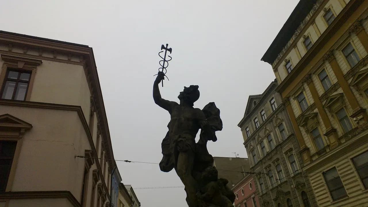 Olomouc Fountains: A Walking Guide to Seven Baroque Fountains