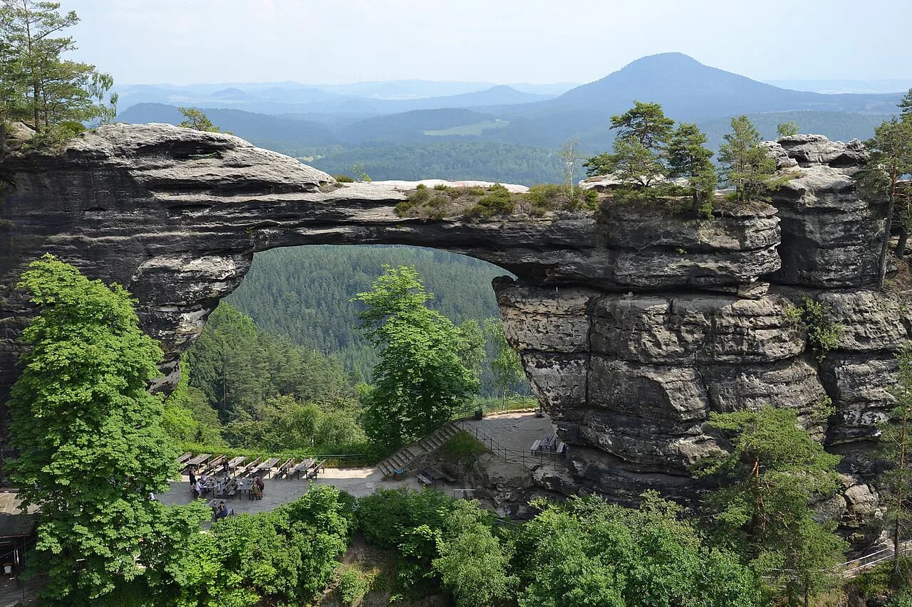 Pravčická Brána: Europe's Largest Sandstone Arch Above Hřensko