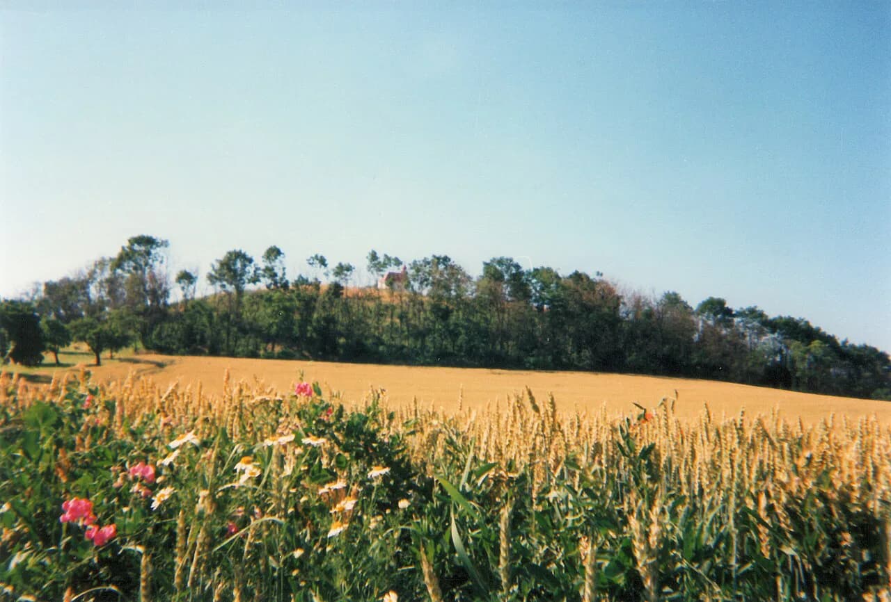 Santon Hill at Austerlitz: The Chapel and French Battery
