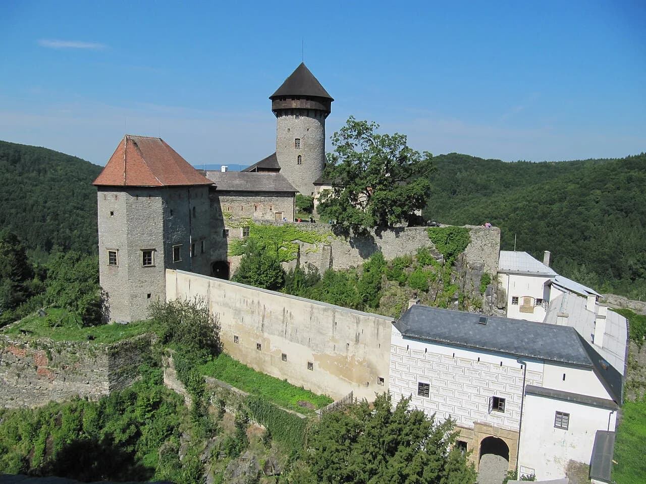 Sovinec Castle: A Hilltop Castle in the Moravian-Silesian Region