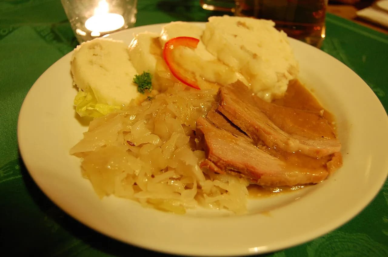 Vepřo knedlo zelo: Czech Roast Pork, Dumplings and Sauerkraut
