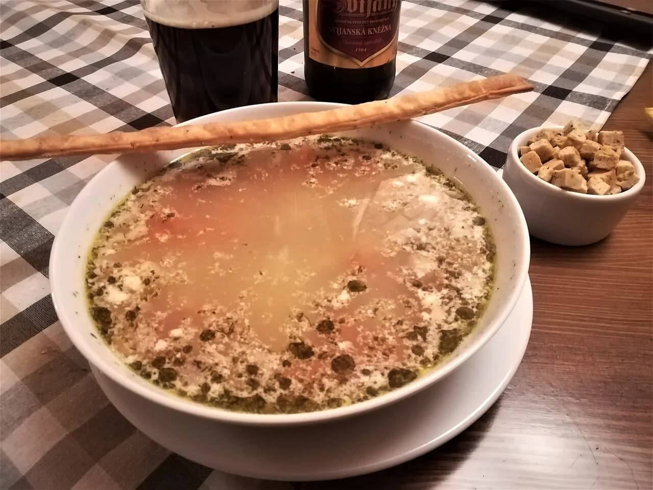 Česnečka (Czech Garlic Soup): What It Is and How to Order It