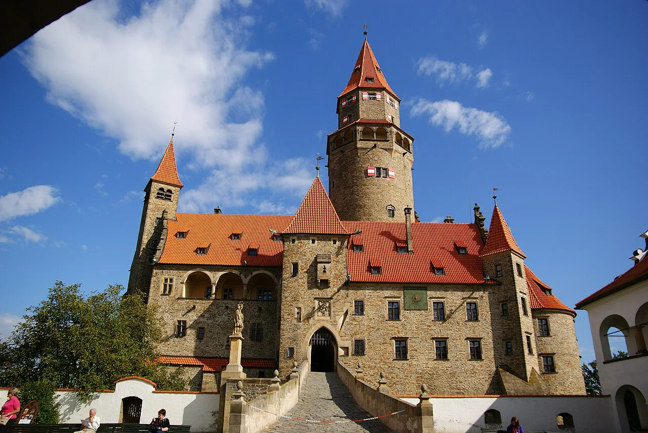 Bouzov Castle.