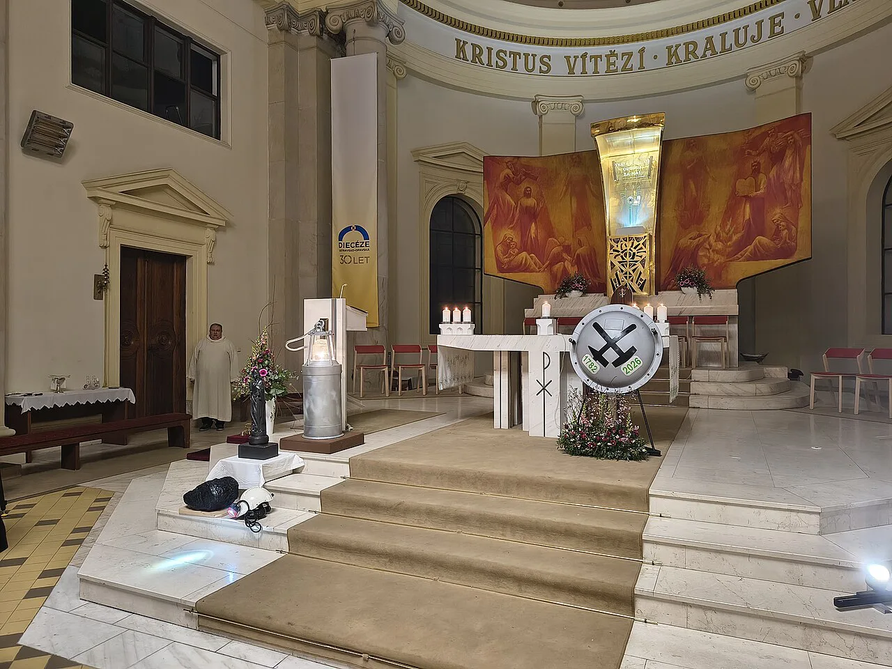 Sanctuary of the Cathedral of the Divine Saviour in Ostrava