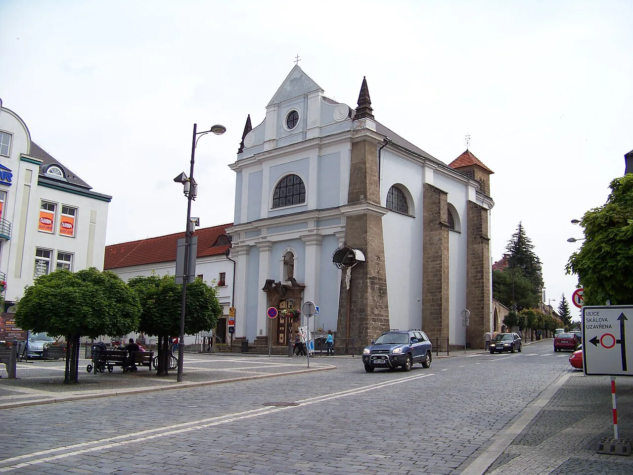 The Church of St. Francis of Assisi in Turnov.