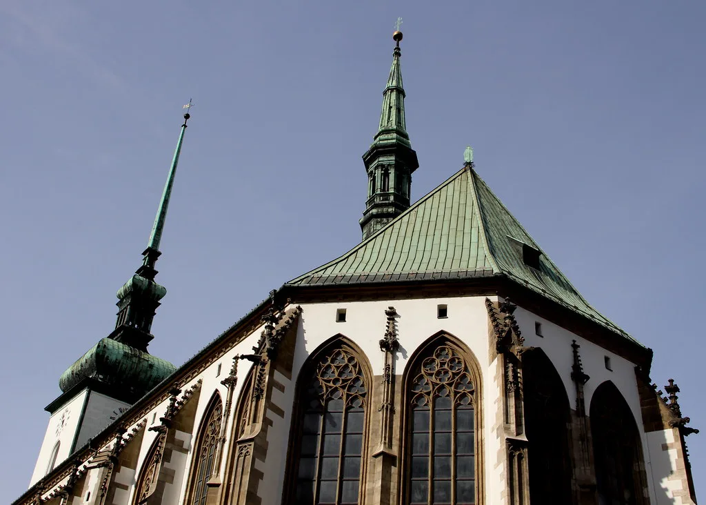 Venue view: the Church of St. James in Brno, Czech Republic.