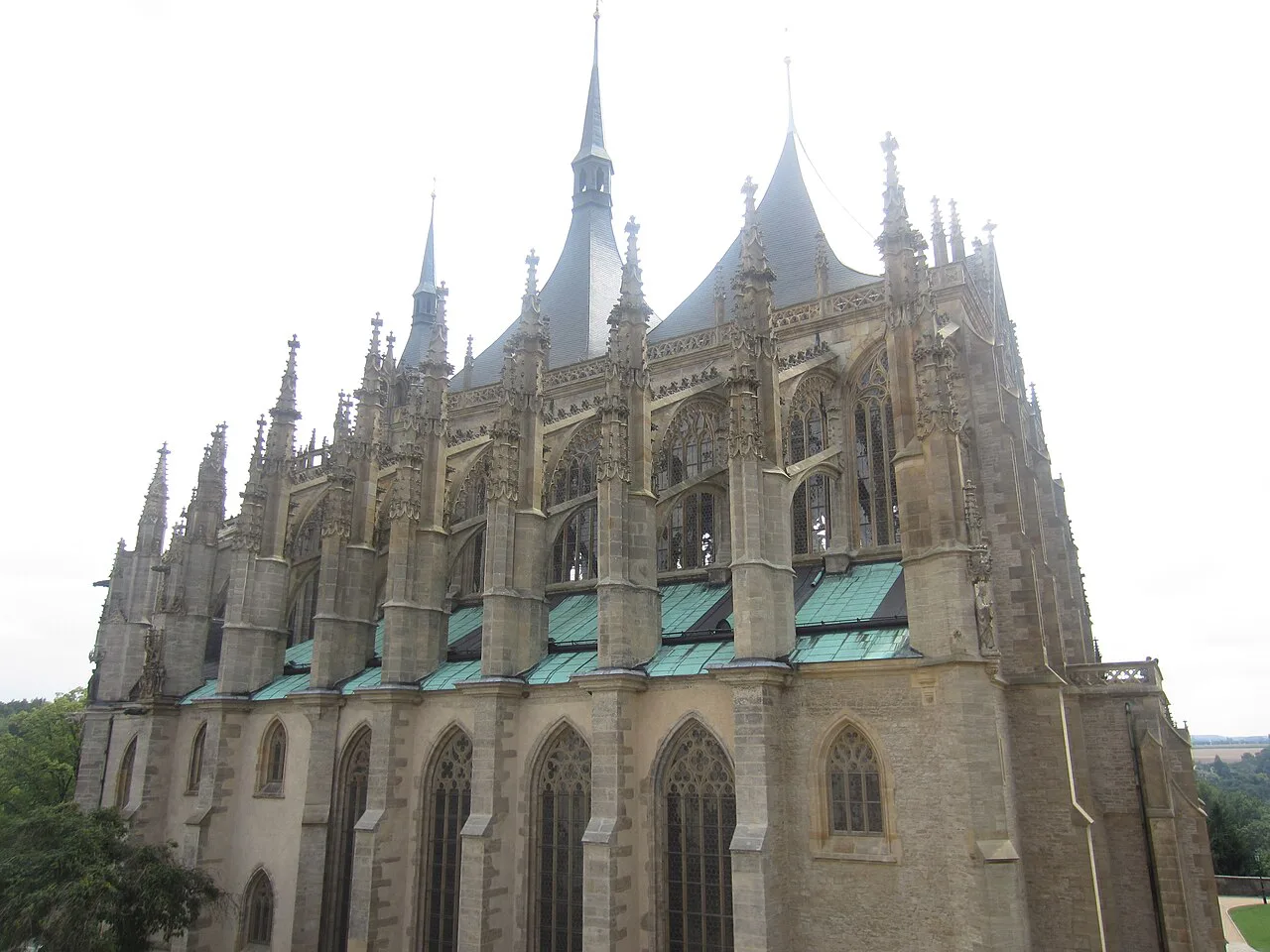 The Church of St. Barbara in Kutná Hora.