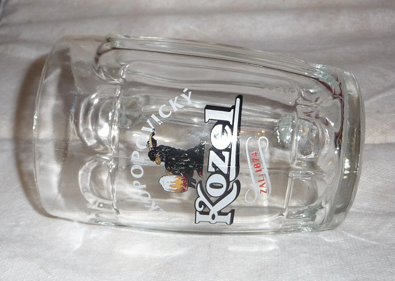 Velkopopovický Kozel half-liter beer mug