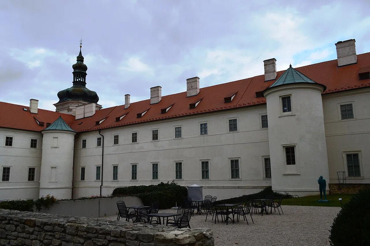 The former Jesuit College, home of the Gallery of the Central Bohemian Region (GASK), Kutná Hora.