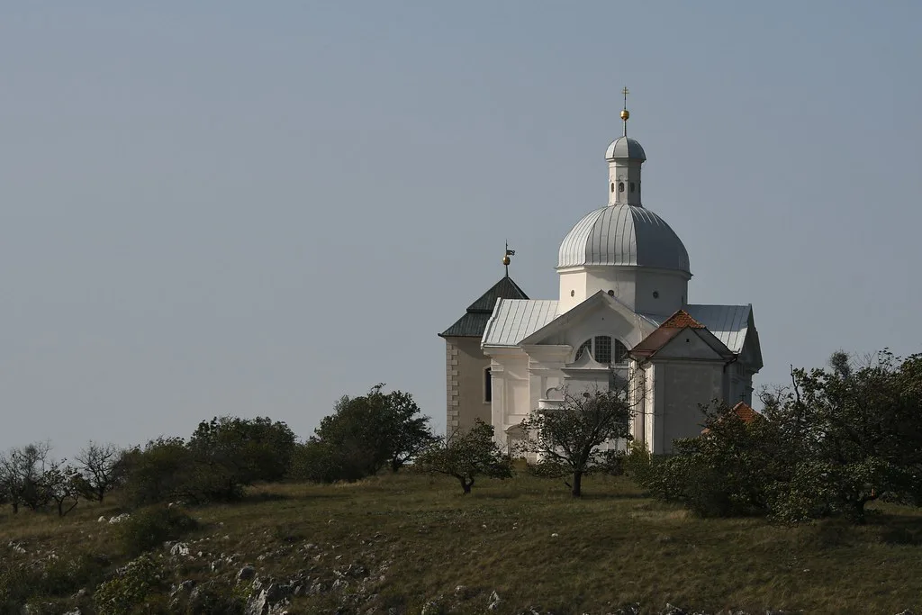 Venue view: St. Sebastian Church on Svatý kopeček (Holy Hill) near Mikulov