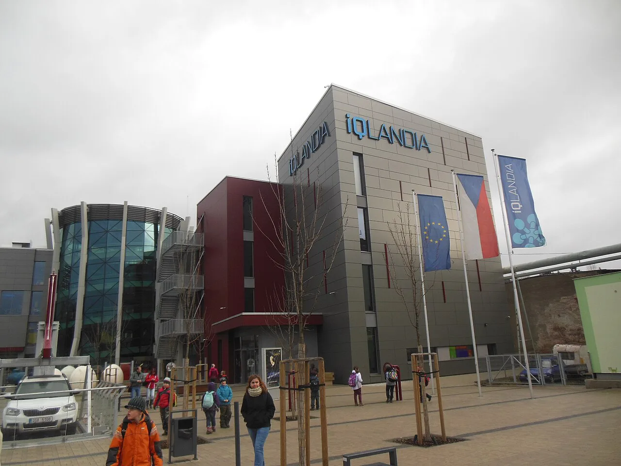 iQLANDIA science center on U Nisy street in Liberec