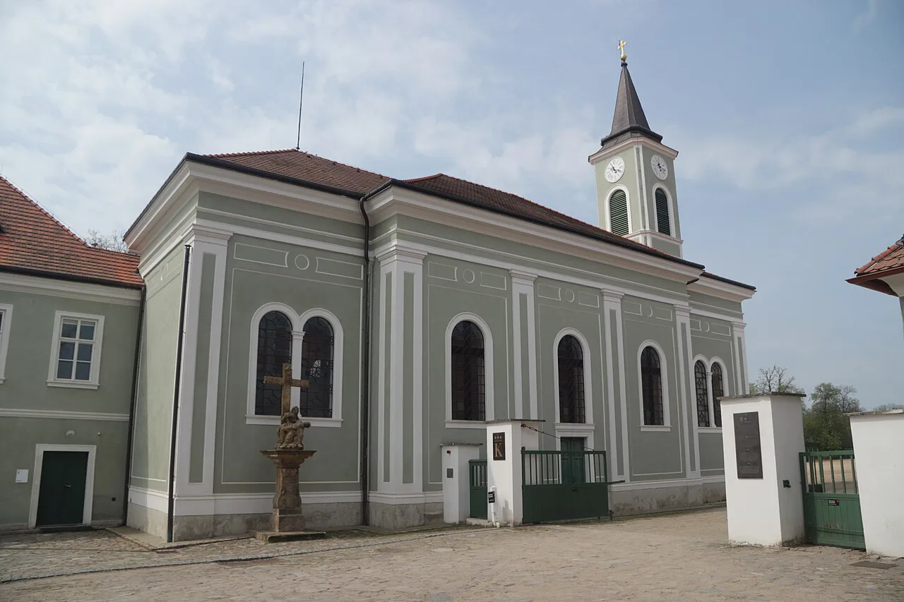Church of St. Wenceslaus at the Kladruby nad Labem stud farm
