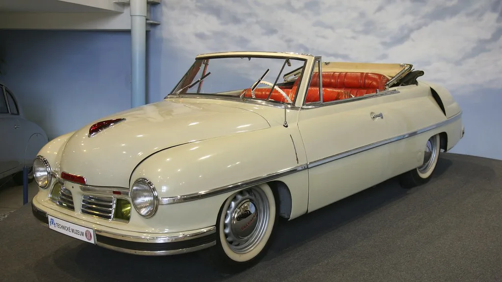 Tatra 600 Tatraplan cabriolet with Sodomka bodywork, a car from the Kopřivnice-based maker Tatra
