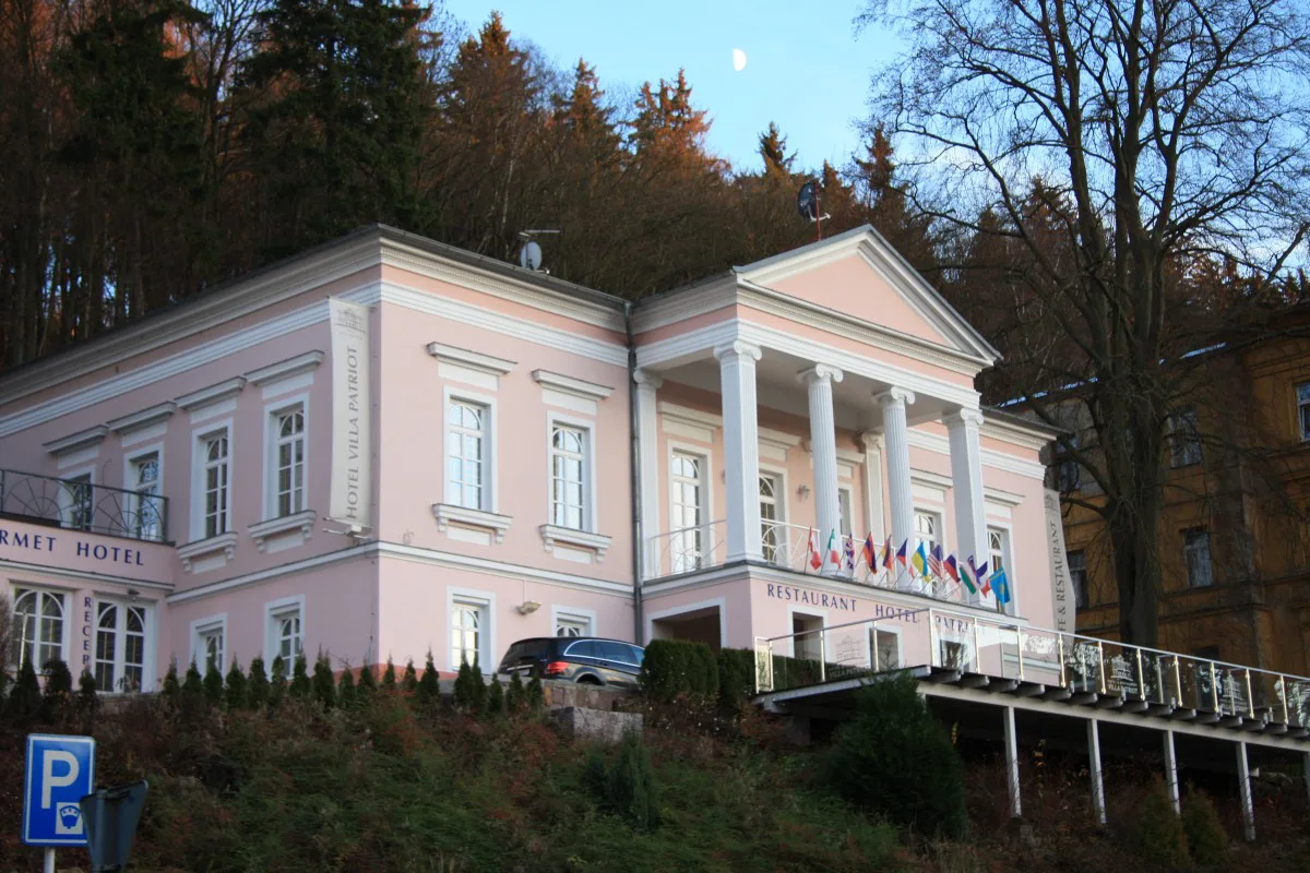 Villa Patriot hotel in Mariánské Lázně