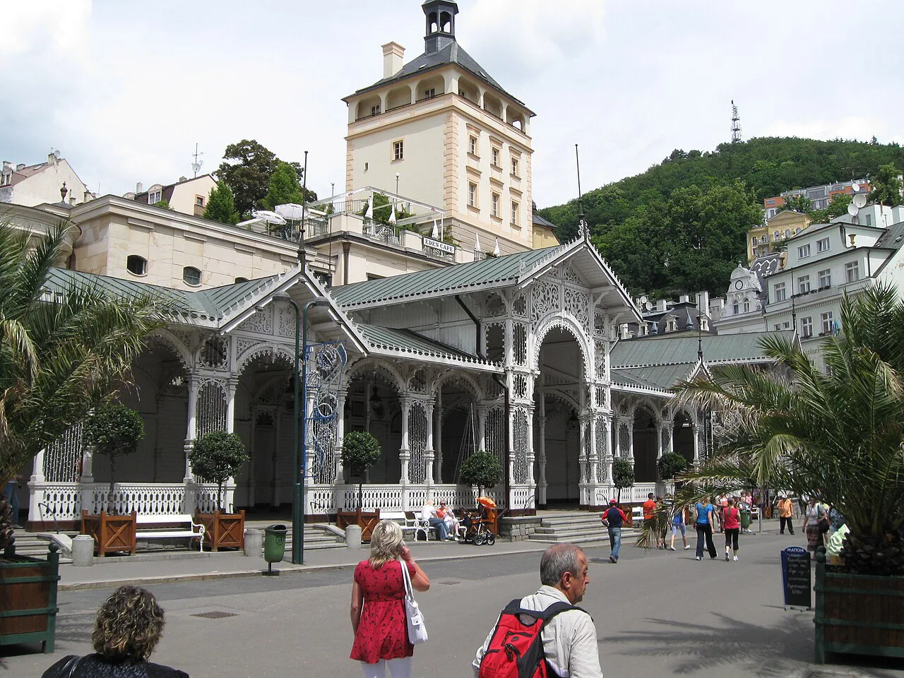 The Market Colonnade, Karlovy Vary.