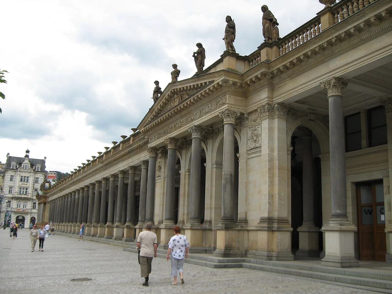 The Mill Colonnade, Karlovy Vary.