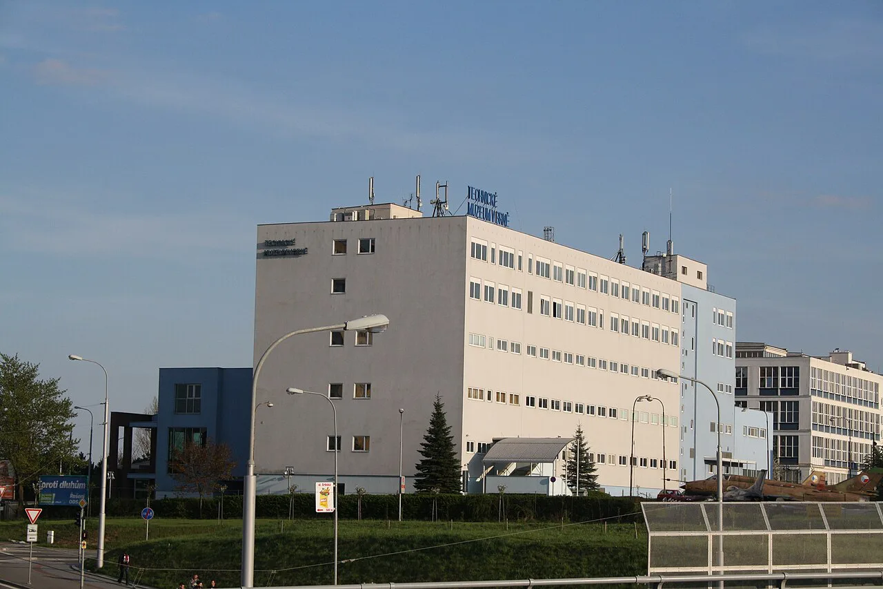 The Technical Museum building in Brno.