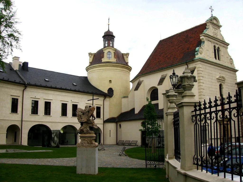 Courtyard of the Archdiocesan Museum in Olomouc