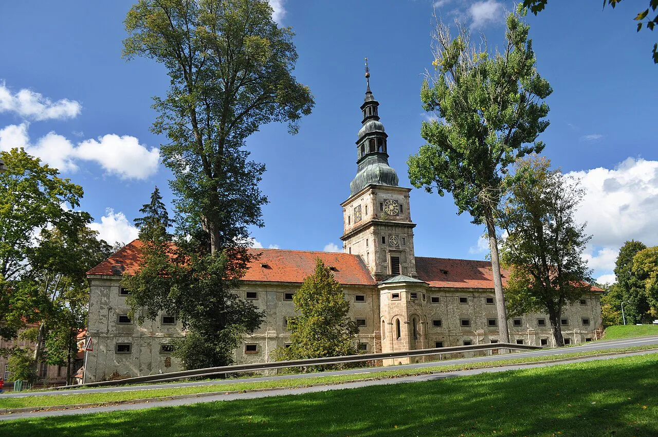 Buildings of the former Plasy Monastery.