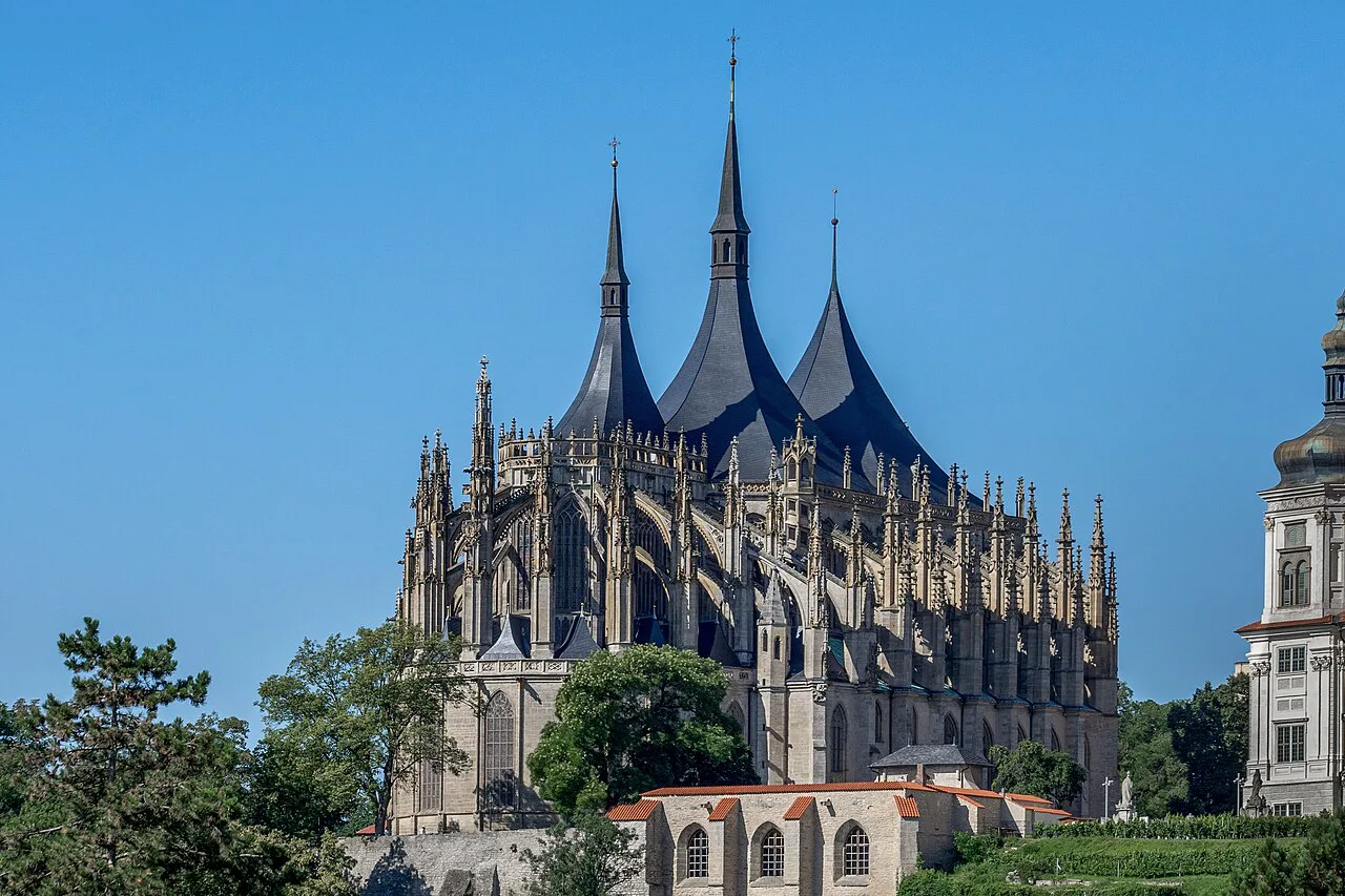 The Church of St. Barbara, Kutná Hora.