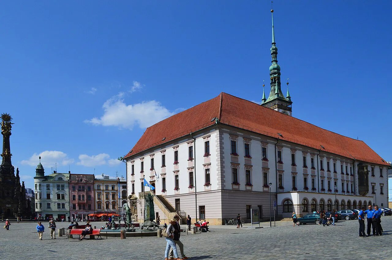 Olomouc Town Hall on Horní náměstí.