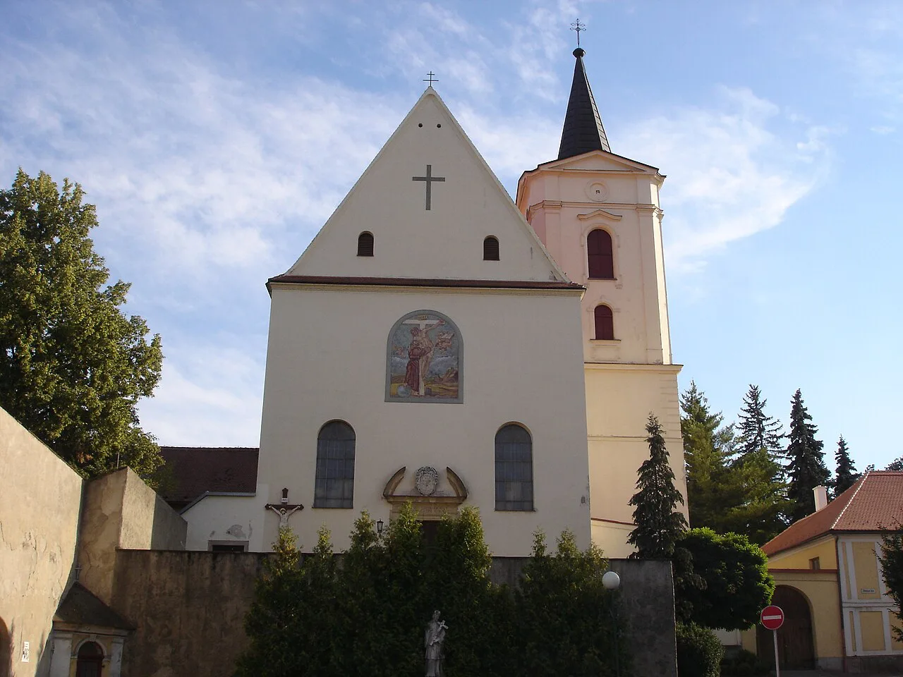 The Church of the Transfiguration in Jejkov, Třebíč.