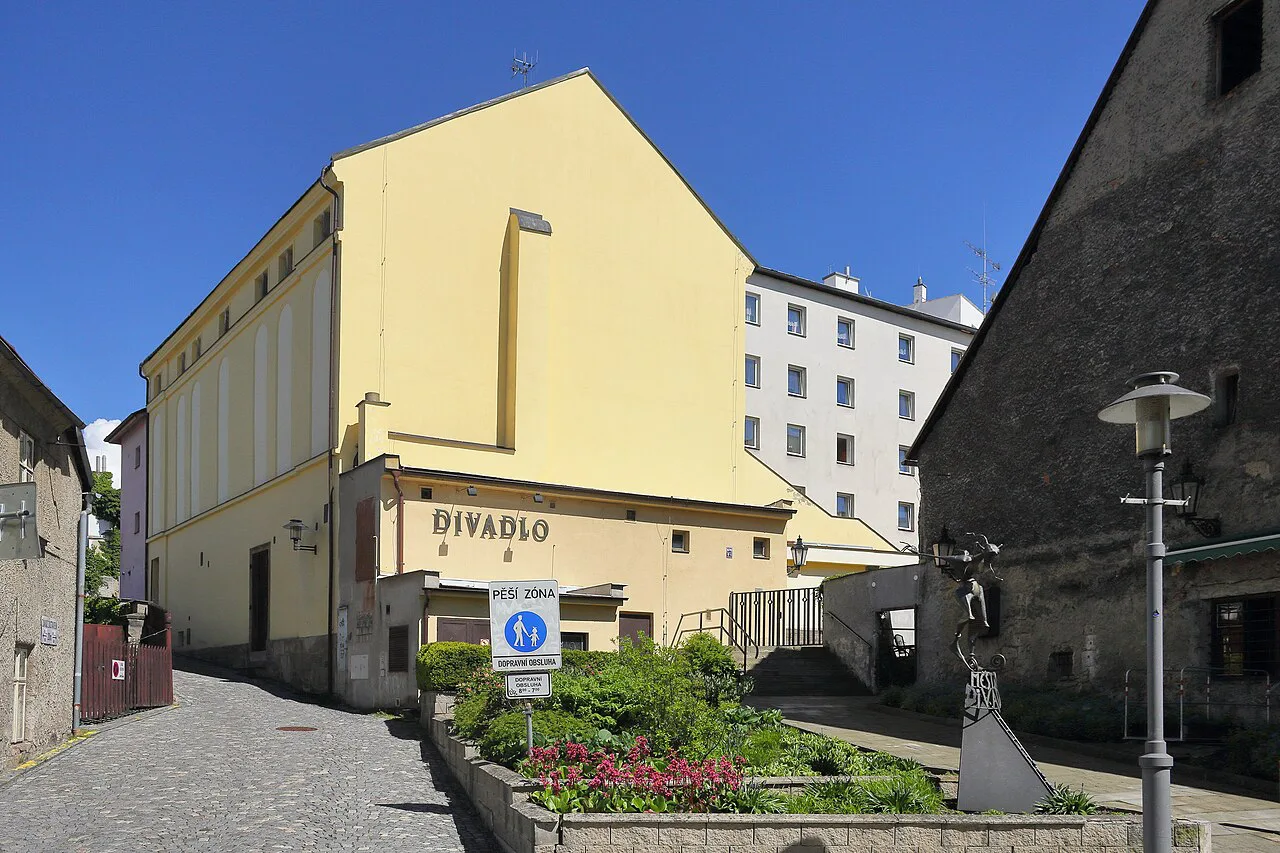 The town theater building in Turnov.