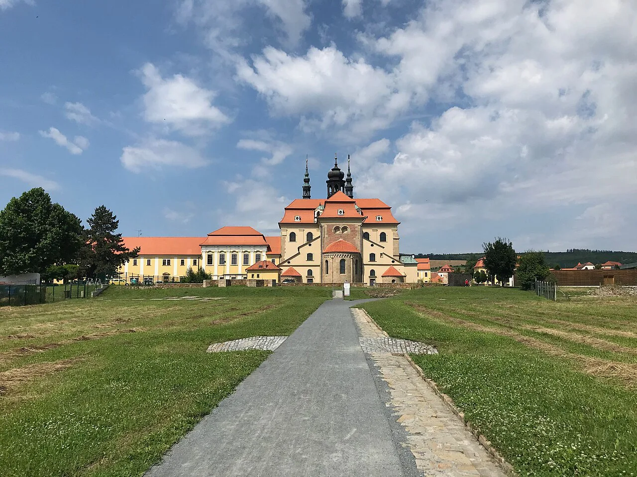 The Basilica of the Assumption and Saints Cyril and Methodius at Velehrad.