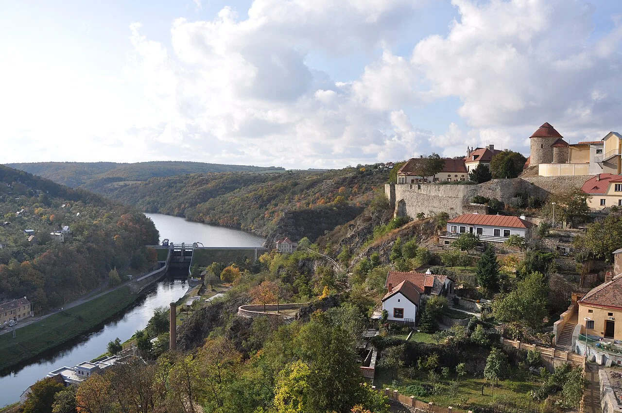 Dyje River valley below Znojmo